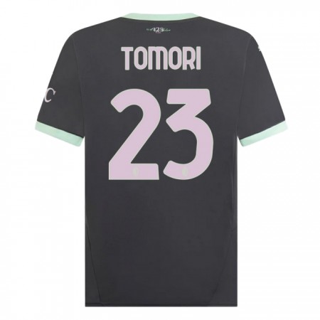 Koszulka AC Milan Tomori 23 Trzeci 2024-25 Koszulki Piłkarskie Krótki Rękaw